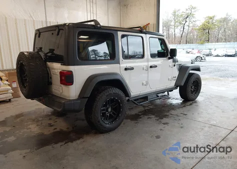 2018 Jeep Wrangler Unlimited Sport S 4X4 z USA, uszkodzony, nr VIN 1C4HJXDG2JW143885